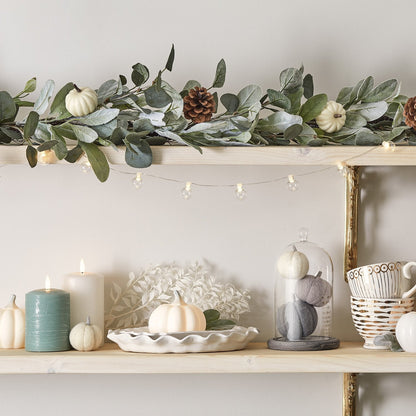 3 Pumpkin Felt Autumn Decorations