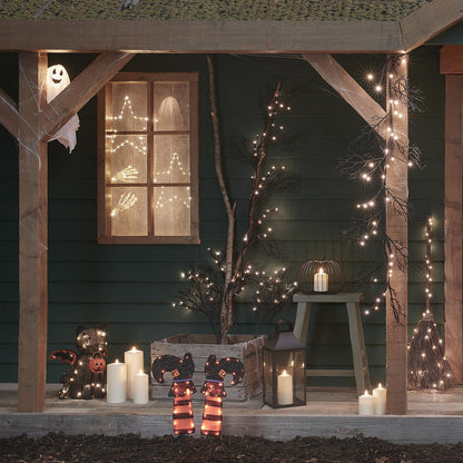 Witch's Legs Halloween Garden Stake Lights