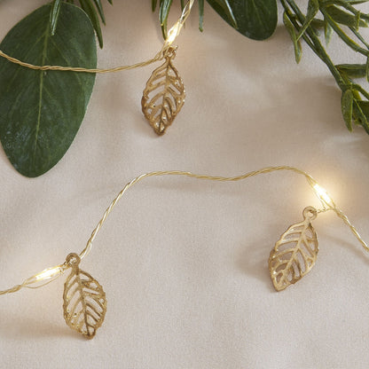 20 Gold Leaf Micro Fairy Lights