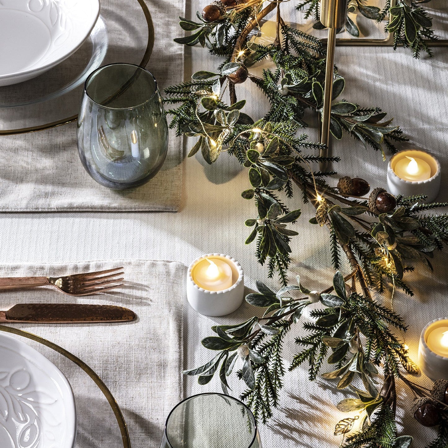 20 Gold Leaf Micro Fairy Lights